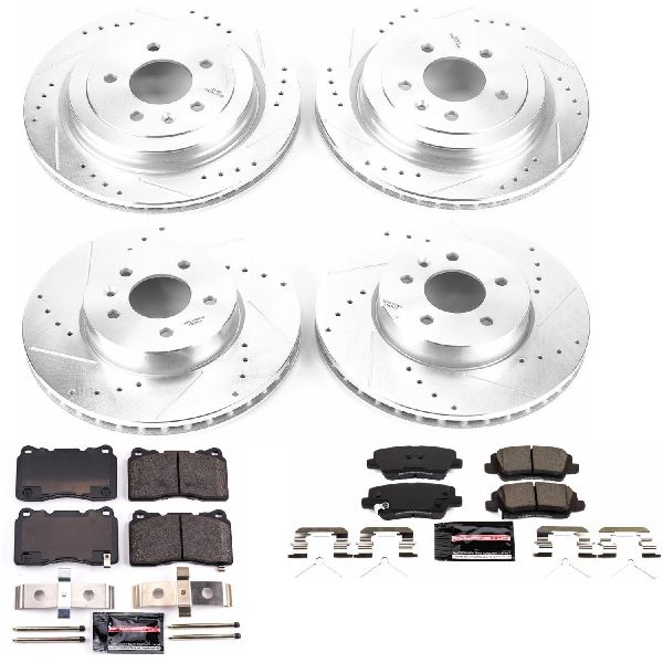 2016-2018 Cadillac ATS Disc Brake Kit - Front and Rear (Powerstop)