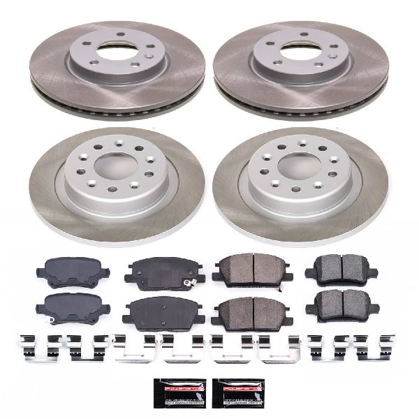 2018-2020 GMC Terrain Disc Brake Kit - Front and Rear (Powerstop)