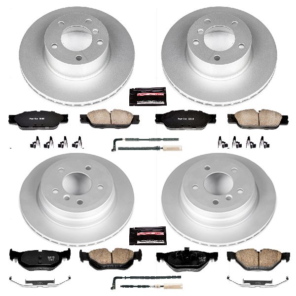 2006 BMW 325xi Disc Brake Kit - Front and Rear (Powerstop)