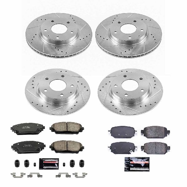 2019-2021 Mazda CX-3 Disc Brake Kit - Front and Rear (Powerstop)