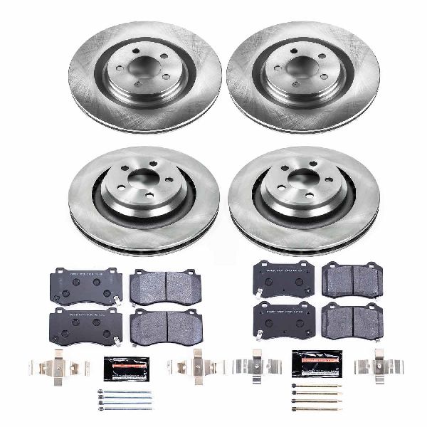 2006-2008 Dodge Magnum Disc Brake Kit - Front and Rear (Powerstop)