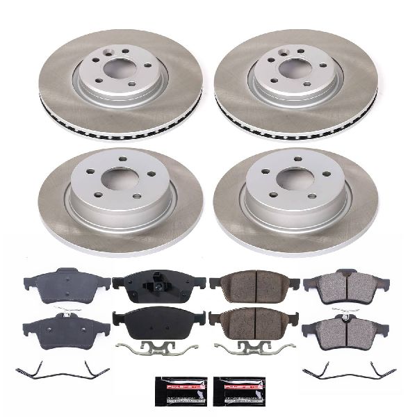 2014-2018 Ford Transit Connect Disc Brake Kit - Front and Rear (Powerstop)