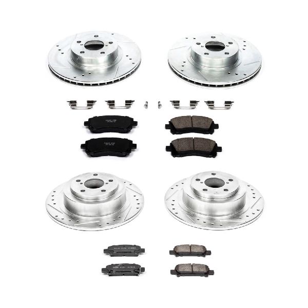 2000-2002 Subaru Legacy Disc Brake Kit - Front and Rear (Powerstop)