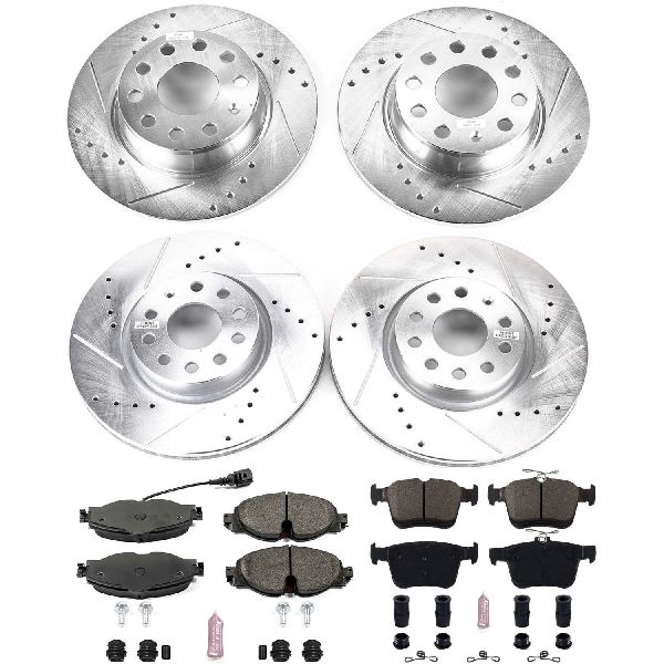 2015-2020 Audi A3 Disc Brake Kit - Front and Rear (Powerstop)