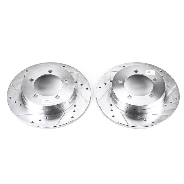 1990-1994 Plymouth Laser Disc Brake Rotor Set - Rear (Powerstop)