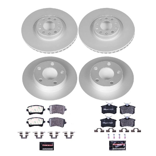 2002-2004 Audi A6 Quattro Disc Brake Kit - Front and Rear (Powerstop)