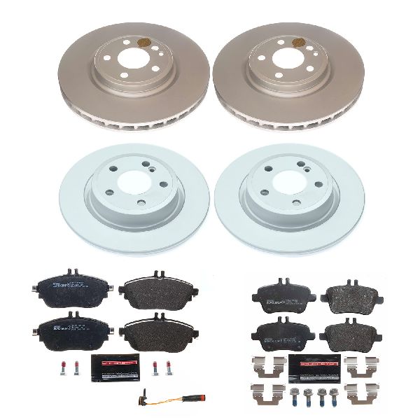 2015-2017 Mercedes-Benz GLA250 Disc Brake Kit - Front and Rear (Powerstop)
