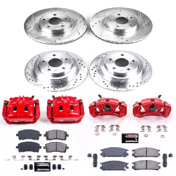 1998 Subaru Impreza Disc Brake Kit - Front and Rear (Powerstop)