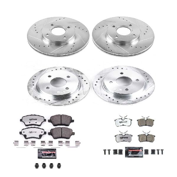 2014-2019 Ford Fiesta Disc Brake Kit - Front and Rear (Powerstop)