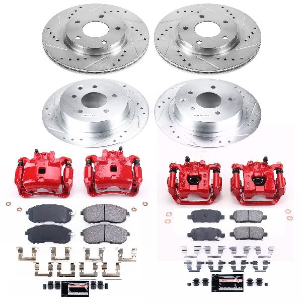 2013-2018 Nissan Sentra Disc Brake Kit - Front and Rear (Powerstop)