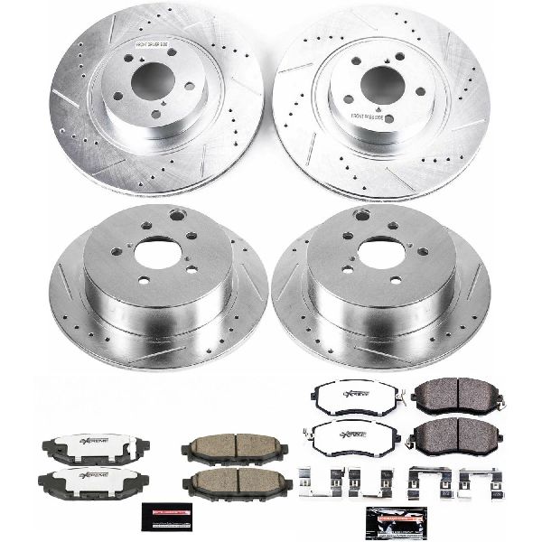 2014-2018 Subaru Forester Disc Brake Kit - Front and Rear (Powerstop)