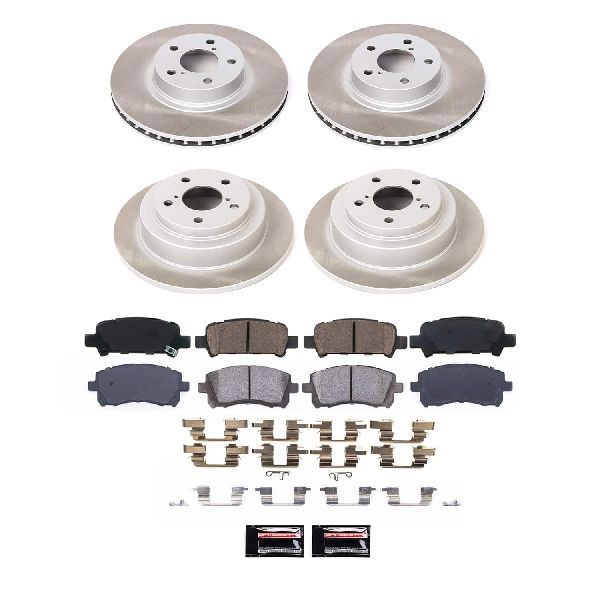 1998-2002 Subaru Forester Disc Brake Kit - Front and Rear (Powerstop)