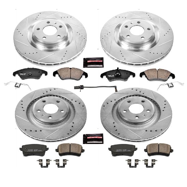 2008-2011 Audi S5 Disc Brake Kit - Front and Rear (Powerstop)