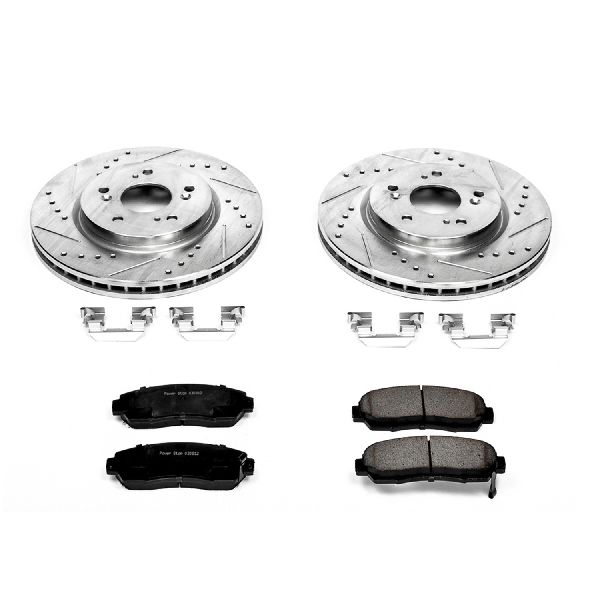 2012 Honda Crosstour Disc Brake Kit - Front (Powerstop)