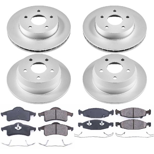 1999-2002 Jeep Grand Cherokee Disc Brake Kit - Front and Rear (Powerstop)