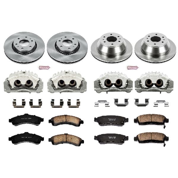 2005 GMC Envoy Disc Brake Kit - Front and Rear (Powerstop)