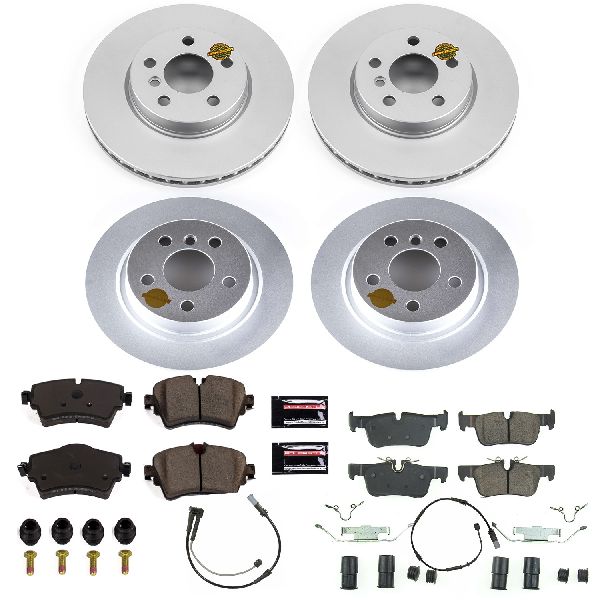 2016-2019 Mini Cooper Clubman Disc Brake Kit - Front and Rear (Powerstop)