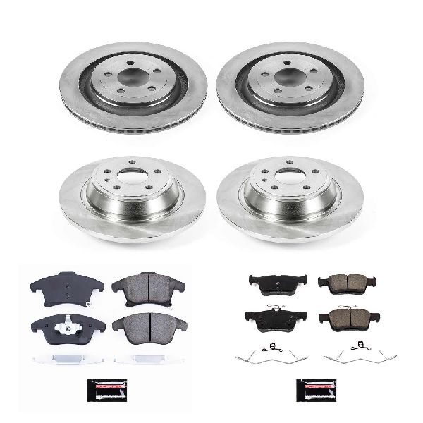 2017-2020 Ford Fusion Disc Brake Kit - Front and Rear (Powerstop)