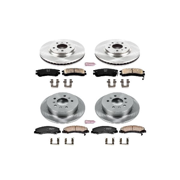 2006-2007 Chevrolet Monte Carlo Disc Brake Kit - Front and Rear (Powerstop)
