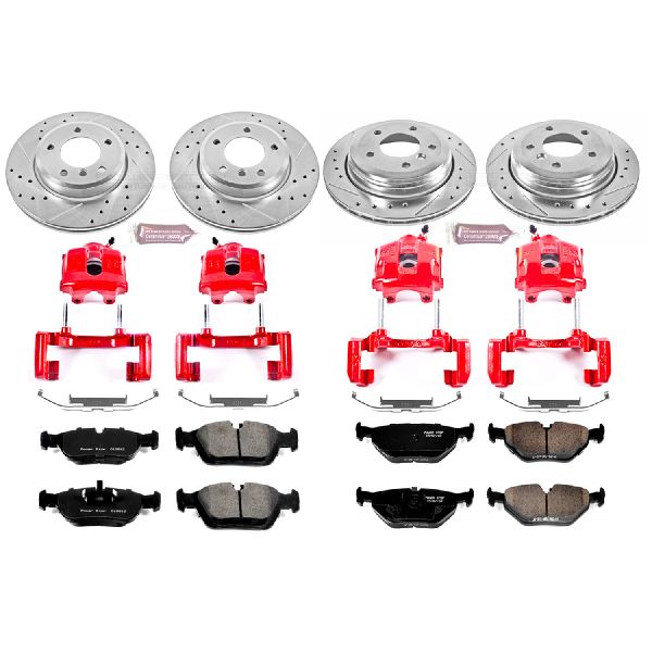 2001-2005 BMW 325xi Disc Brake Kit - Front and Rear (Powerstop)