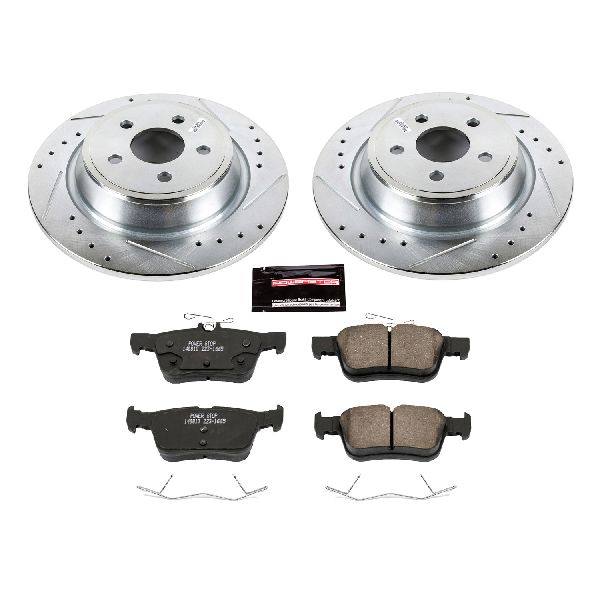 2016-2018 Lincoln MKX Disc Brake Kit - Rear (Powerstop)