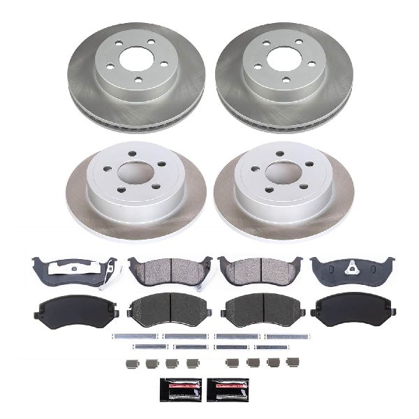 2003-2007 Jeep Liberty Disc Brake Kit - Front and Rear (Powerstop)