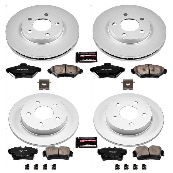 1994-1998 Ford Mustang Disc Brake Kit - Front and Rear (Powerstop)