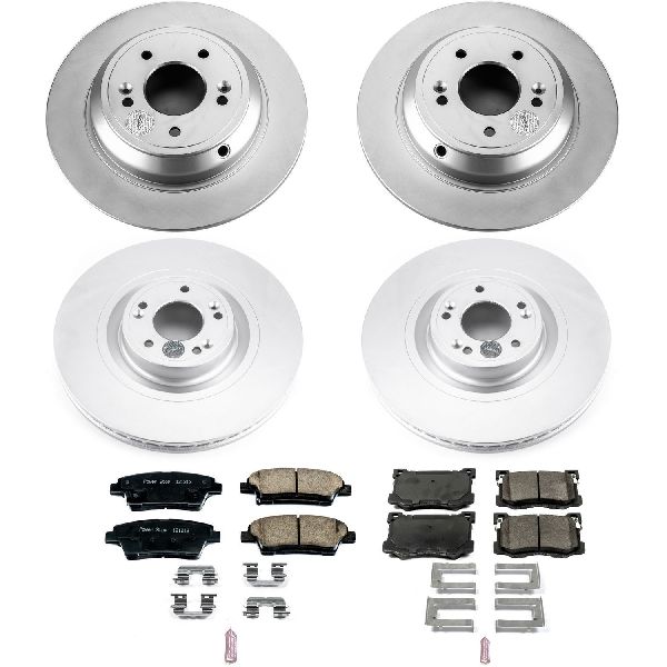 2015-2016 Hyundai Genesis Disc Brake Kit - Front and Rear (Powerstop)