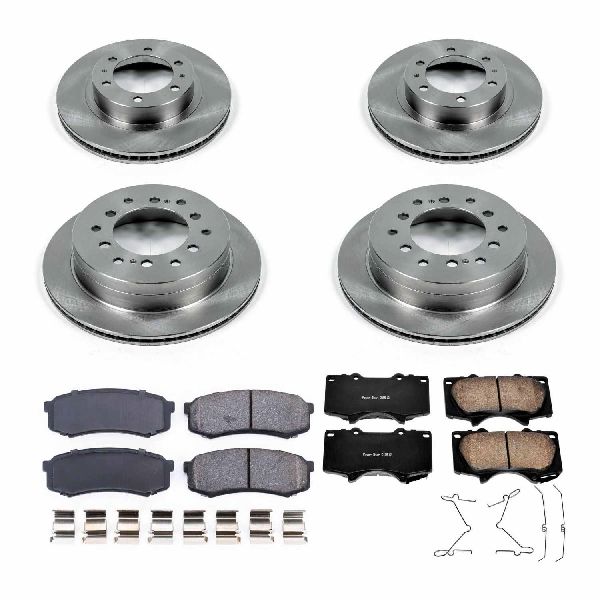 2007-2009 Toyota FJ Cruiser Disc Brake Kit - Front and Rear (Powerstop)