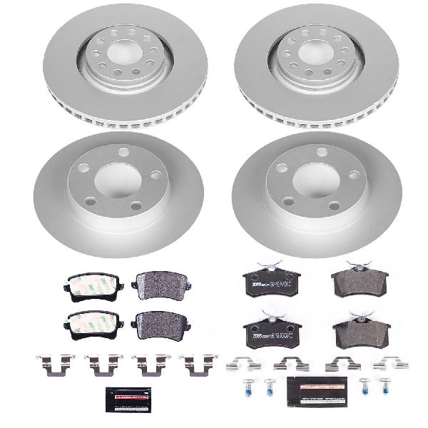 2001-2005 Audi Allroad Quattro Disc Brake Kit - Front and Rear (Powerstop)