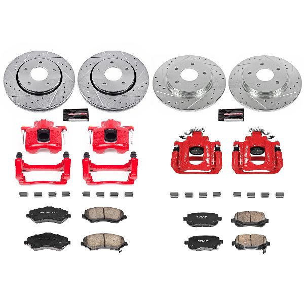 2008-2012 Dodge Grand Caravan Disc Brake Kit - Front and Rear (Powerstop)