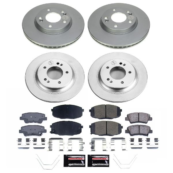 2022-2023 Kia Forte Disc Brake Kit - Front and Rear (Powerstop)