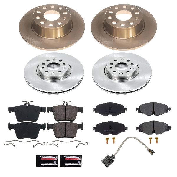 2022-2024 Volkswagen Taos Disc Brake Kit - Front and Rear (Powerstop)