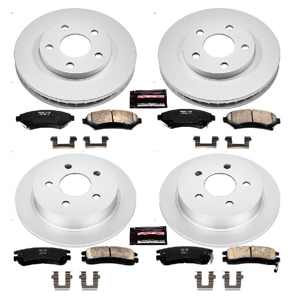 2004-2005 Buick Century Disc Brake Kit - Front and Rear (Powerstop)