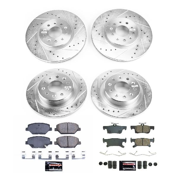 2017-2018 Buick Envision Disc Brake Kit - Front and Rear (Powerstop)