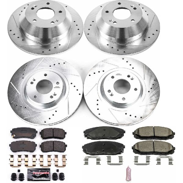 2015-2021 Kia Sedona Disc Brake Kit - Front and Rear (Powerstop)