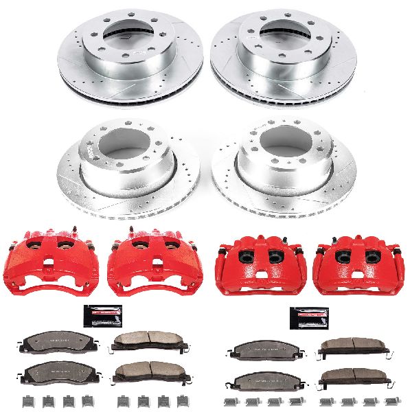 2013-2018 Ram 3500 Disc Brake Kit - Front and Rear (Powerstop)