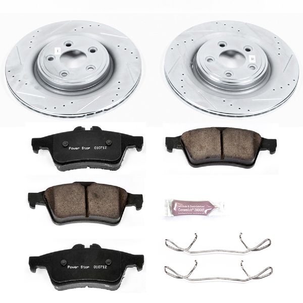 2009-2010 Jaguar XF Disc Brake Kit - Rear (Powerstop)