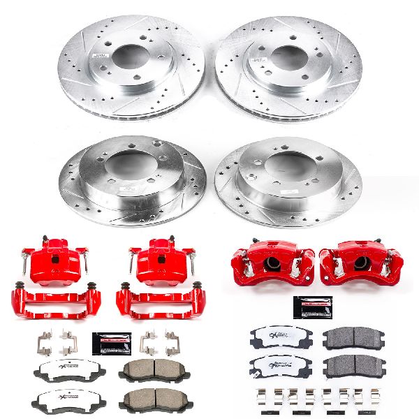 2000-2003 Mitsubishi Galant Disc Brake Kit - Front and Rear (Powerstop)