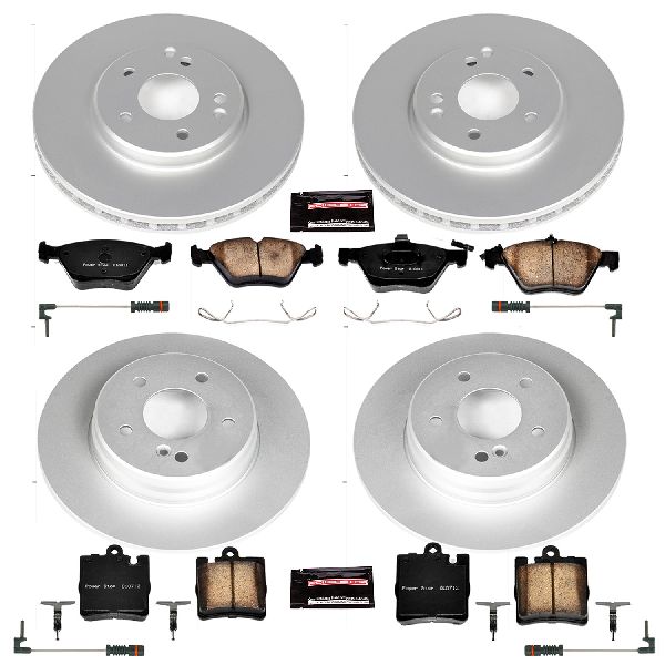 2000-2002 Mercedes-Benz CLK320 Disc Brake Kit - Front and Rear (Powerstop)
