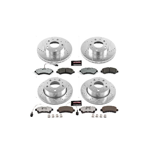 2015-2021 Ram ProMaster 1500 Disc Brake Kit - Front and Rear (Powerstop)