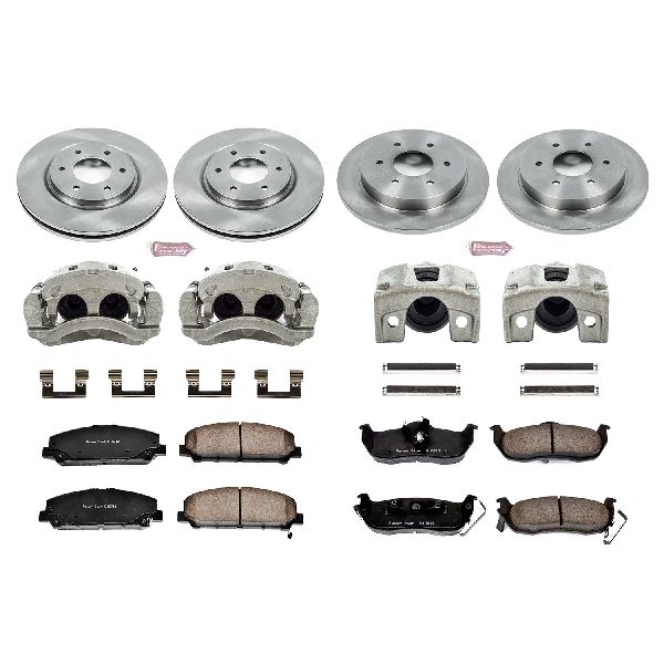 2008-2010 INFINITI QX56 Disc Brake Kit - Front and Rear (Powerstop)