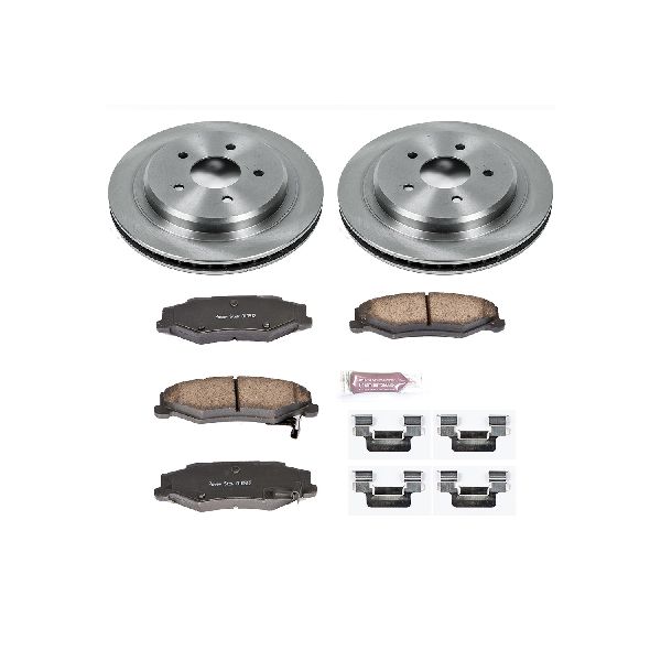 2004-2009 Cadillac XLR Disc Brake Kit - Rear (Powerstop)