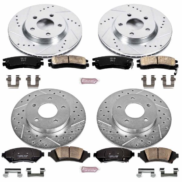 2005 Buick Park Avenue Disc Brake Kit - Front and Rear (Powerstop)