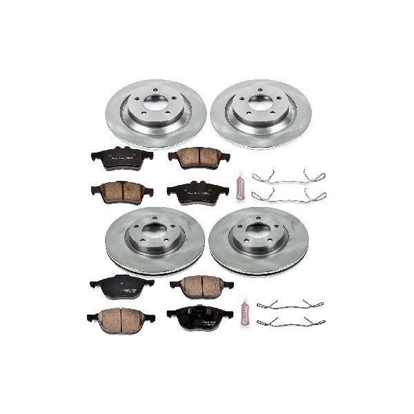 2008-2015 Mazda 5 Disc Brake Kit - Front and Rear (Powerstop)