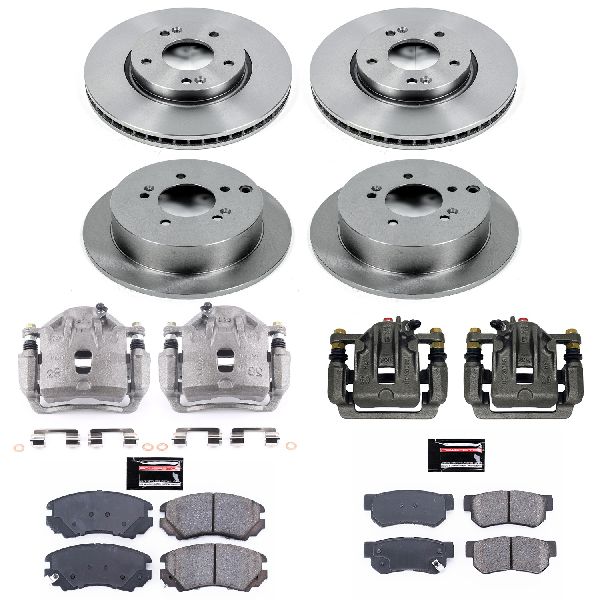 2005-2009 Hyundai Tucson Disc Brake Kit - Front and Rear (Powerstop)