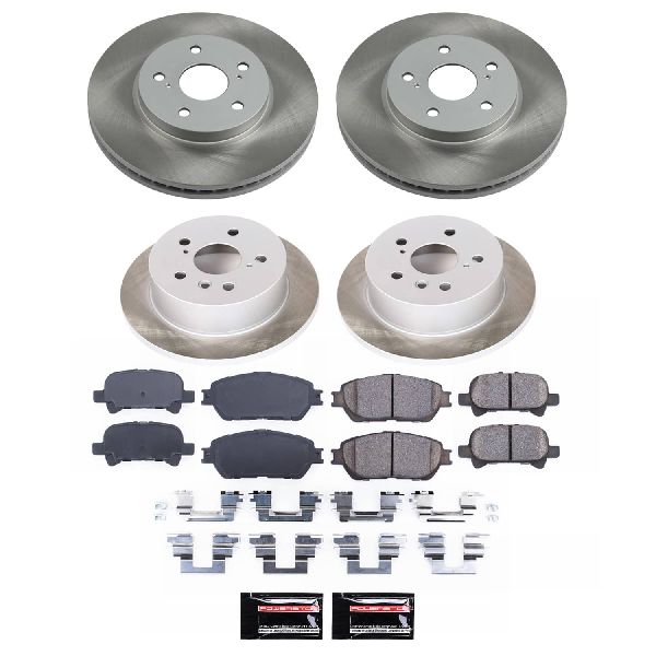 2004-2008 Toyota Solara Disc Brake Kit - Front and Rear (Powerstop)