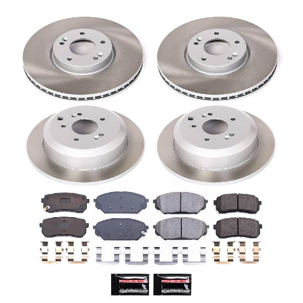 2007-2012 Hyundai Veracruz Disc Brake Kit - Front and Rear (Powerstop)