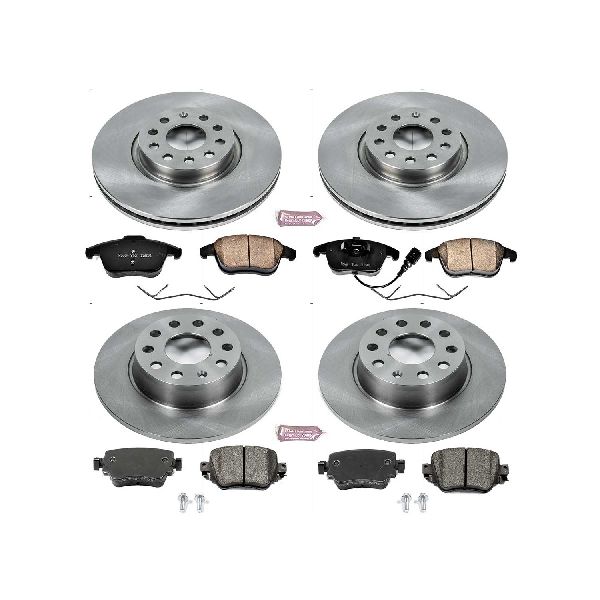 2015-2020 Volkswagen Passat Disc Brake Kit - Front and Rear (Powerstop)