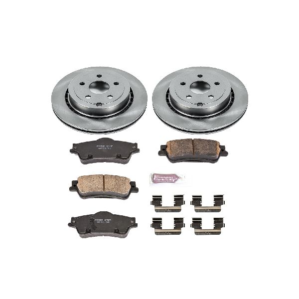 2008-2009 Pontiac G8 Disc Brake Kit - Rear (Powerstop)